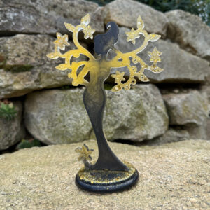 Víla černé šaty + barva